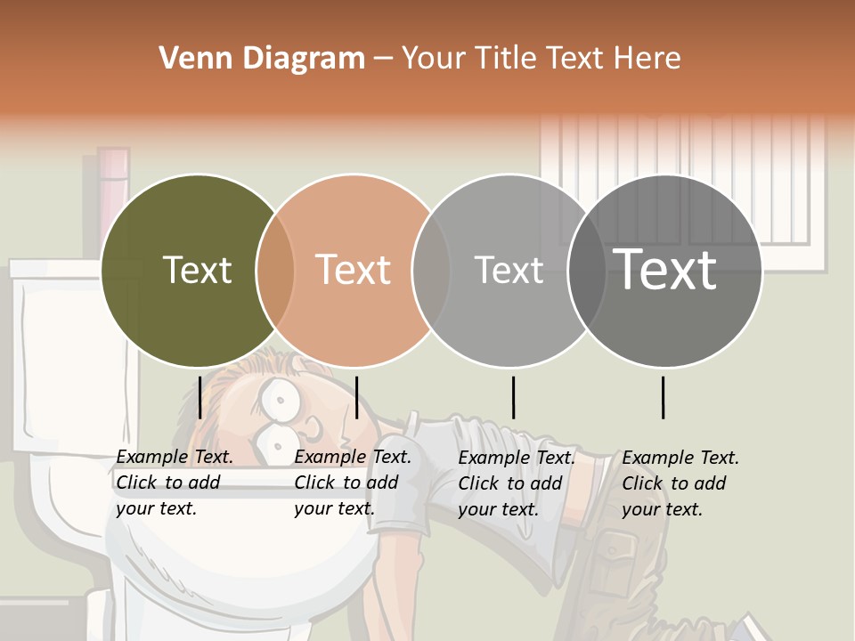 Vomiting Unhappy Clipart PowerPoint Template