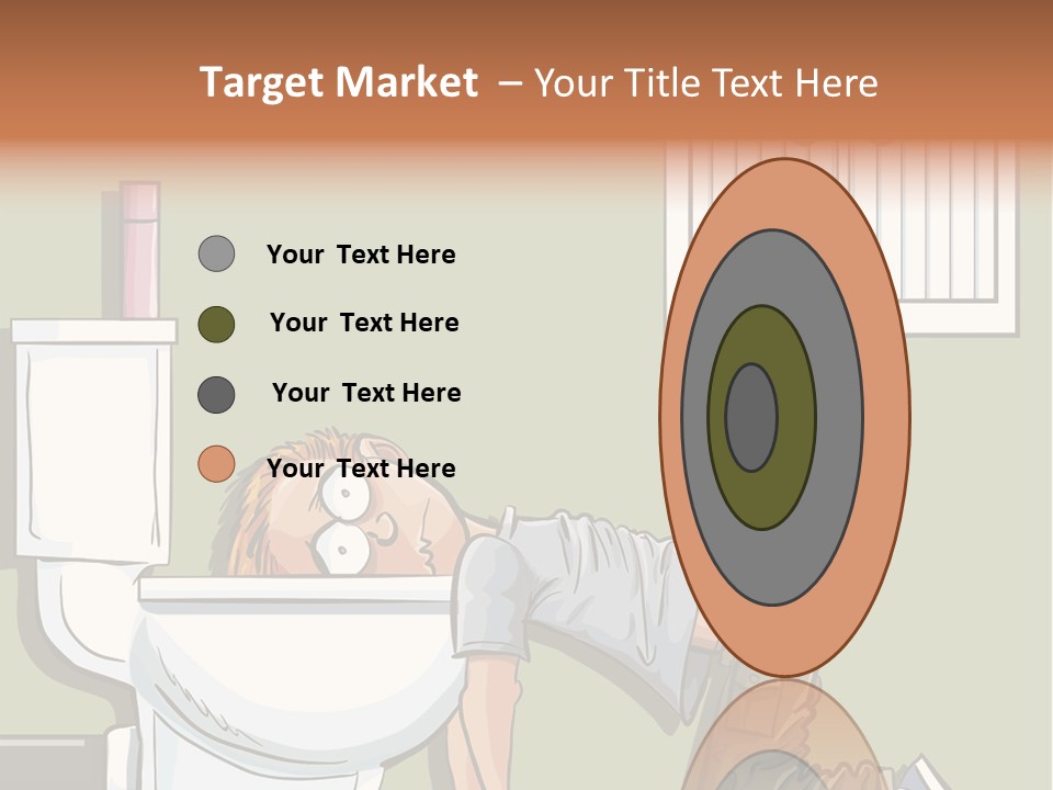 Vomiting Unhappy Clipart PowerPoint Template