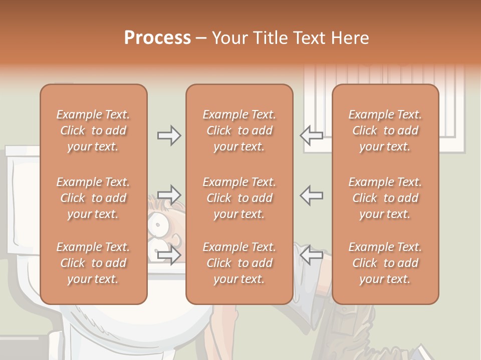 Vomiting Unhappy Clipart PowerPoint Template