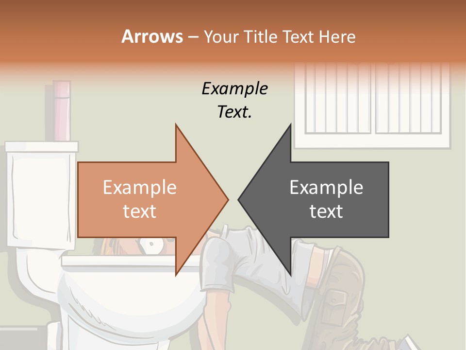Vomiting Unhappy Clipart PowerPoint Template