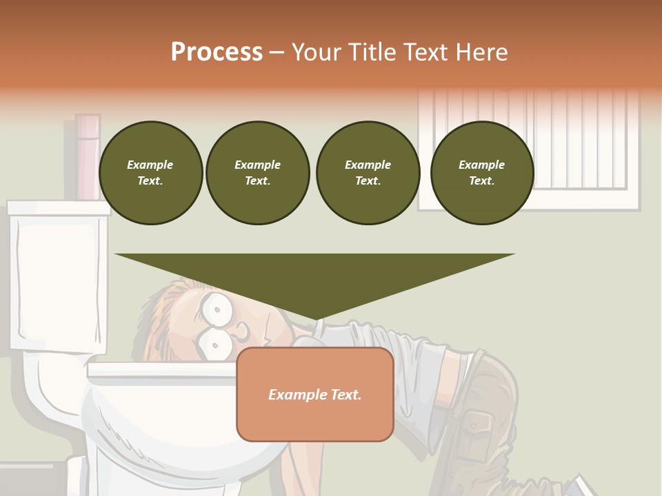 Vomiting Unhappy Clipart PowerPoint Template