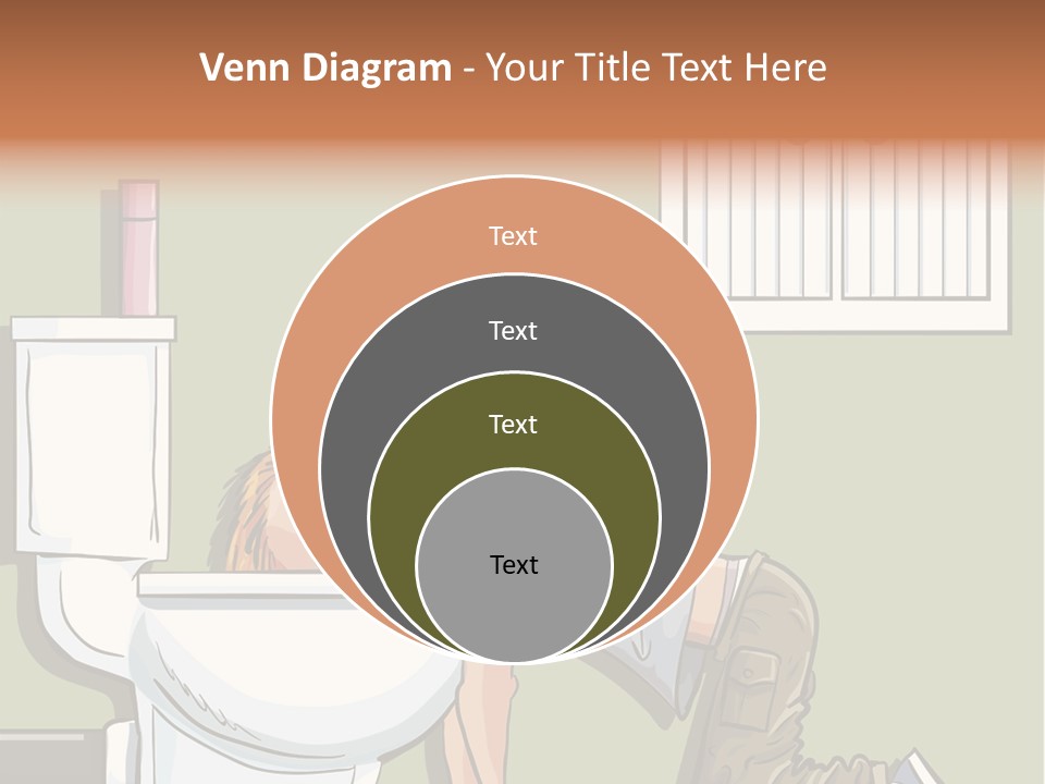 Vomiting Unhappy Clipart PowerPoint Template