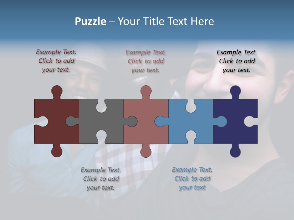 Person Diverse Fun PowerPoint Template