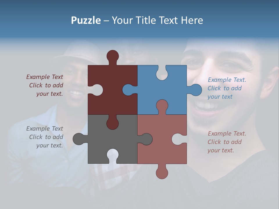 Person Diverse Fun PowerPoint Template