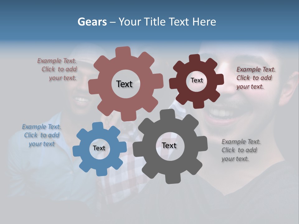 Person Diverse Fun PowerPoint Template