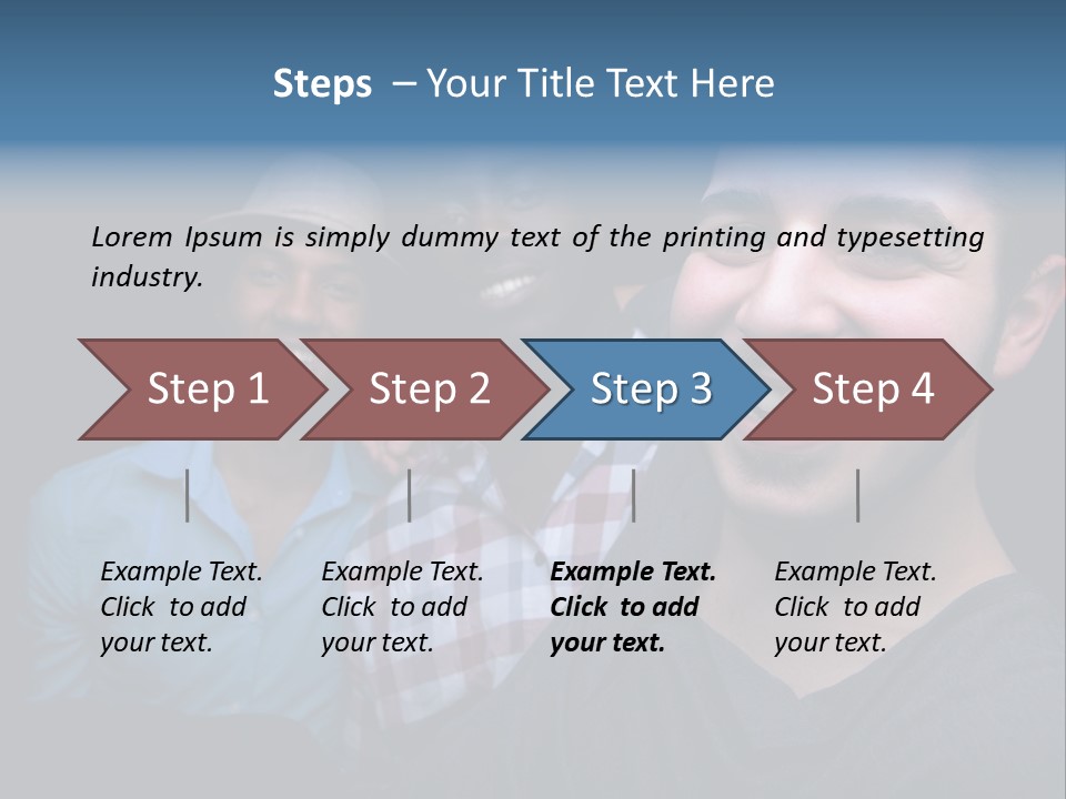 Person Diverse Fun PowerPoint Template