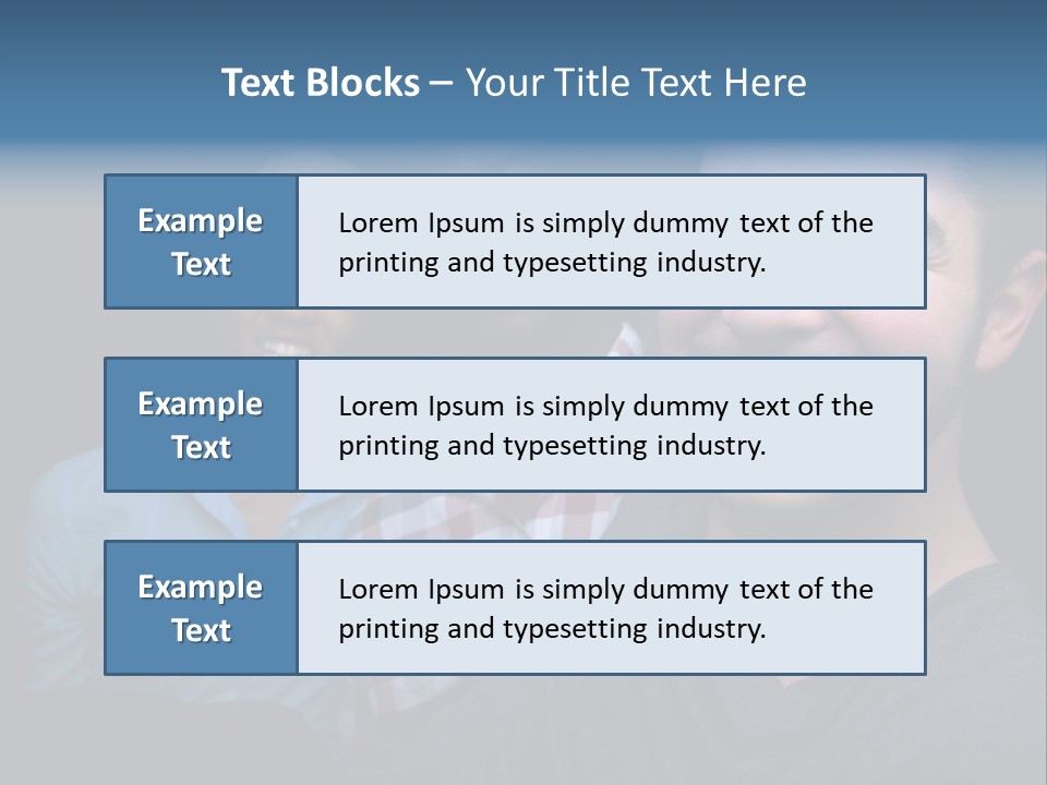 Person Diverse Fun PowerPoint Template