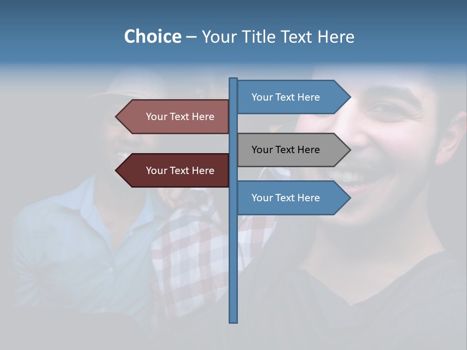 Person Diverse Fun PowerPoint Template