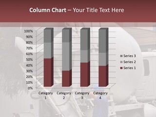 Construction Truck Building PowerPoint Template