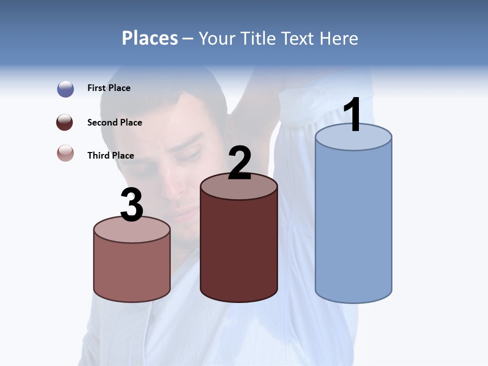 Humor Hyperhidrosis People PowerPoint Template