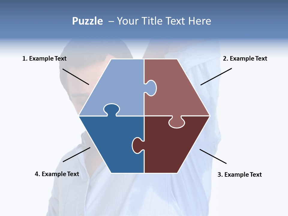 Humor Hyperhidrosis People PowerPoint Template