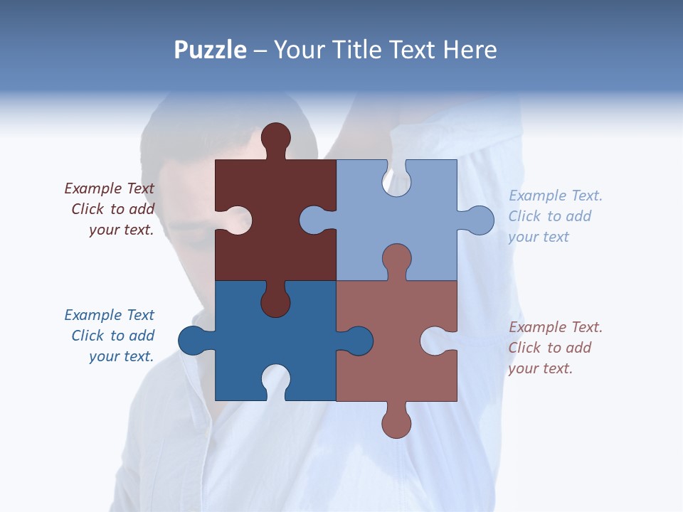 Humor Hyperhidrosis People PowerPoint Template