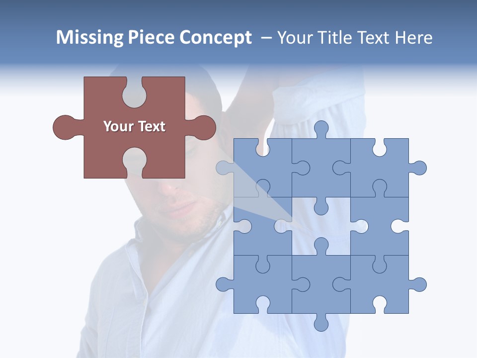 Humor Hyperhidrosis People PowerPoint Template