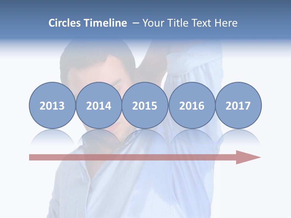 Humor Hyperhidrosis People PowerPoint Template