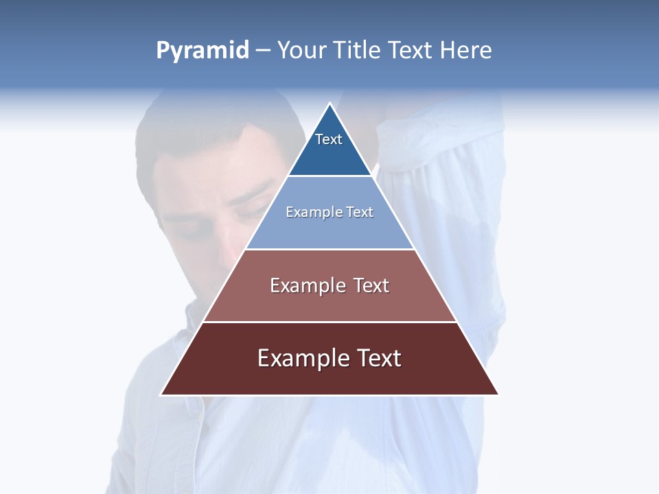 Humor Hyperhidrosis People PowerPoint Template