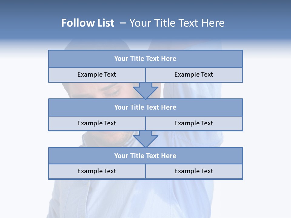Humor Hyperhidrosis People PowerPoint Template