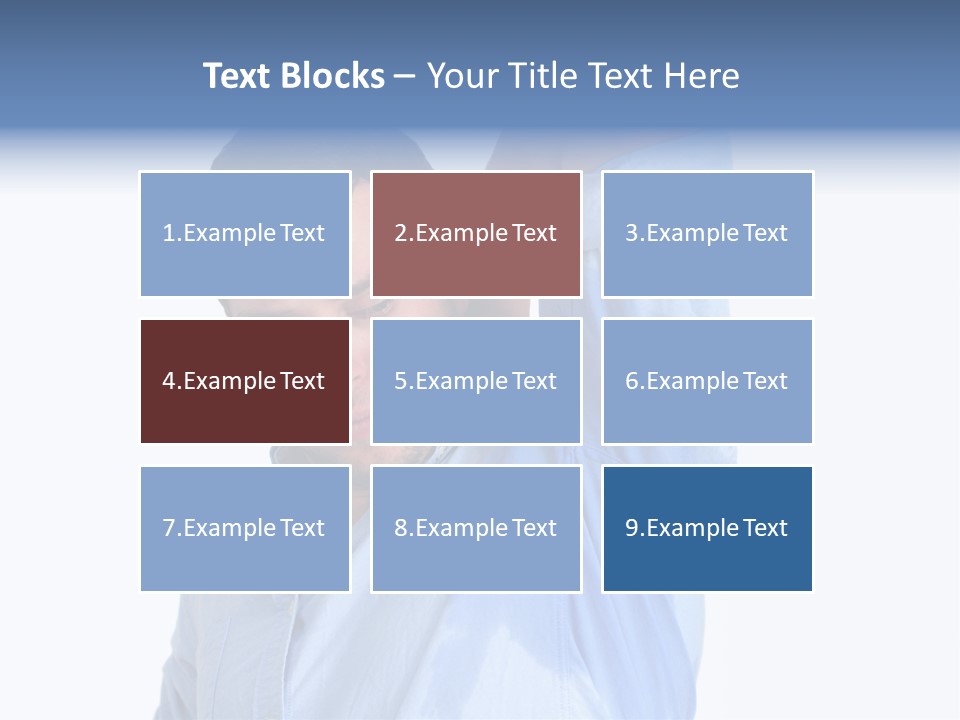 Humor Hyperhidrosis People PowerPoint Template