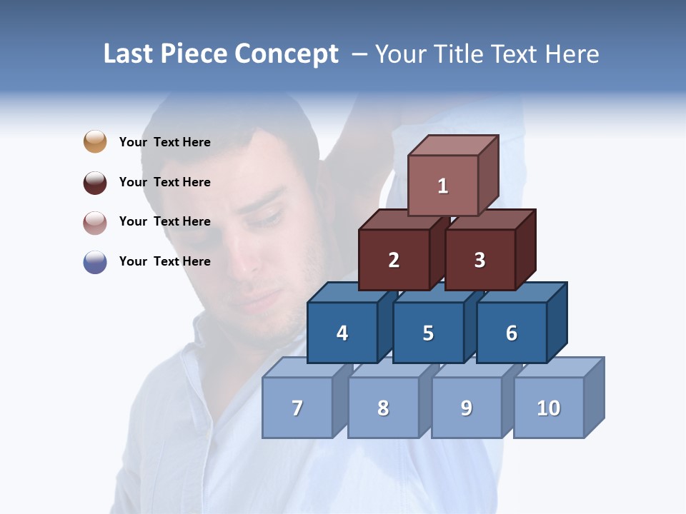 Humor Hyperhidrosis People PowerPoint Template