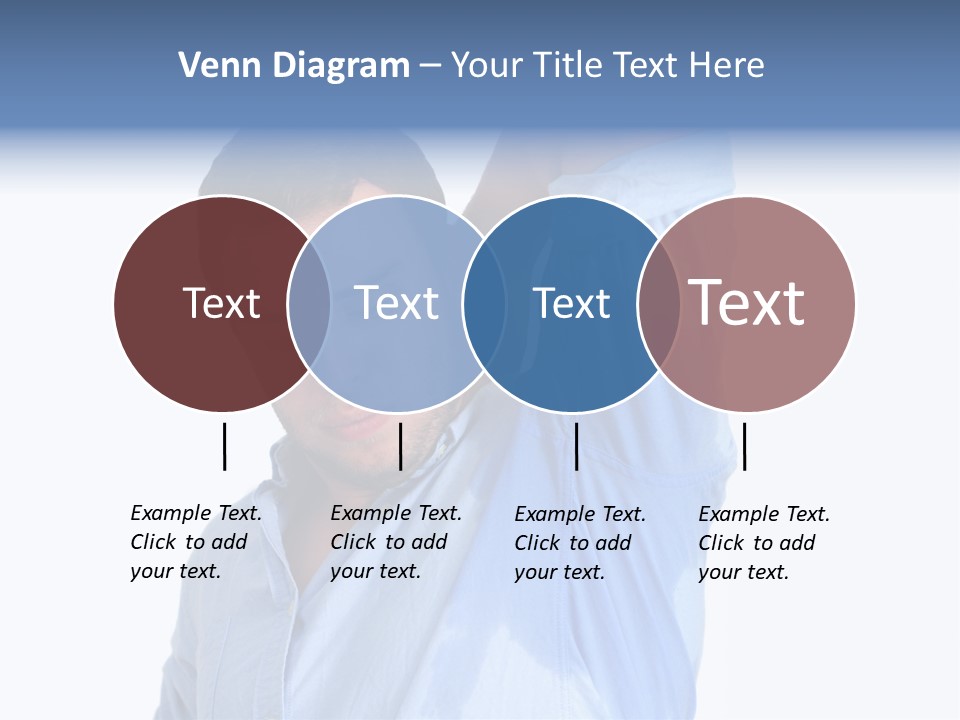 Humor Hyperhidrosis People PowerPoint Template