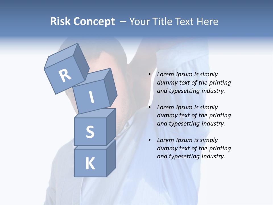 Humor Hyperhidrosis People PowerPoint Template