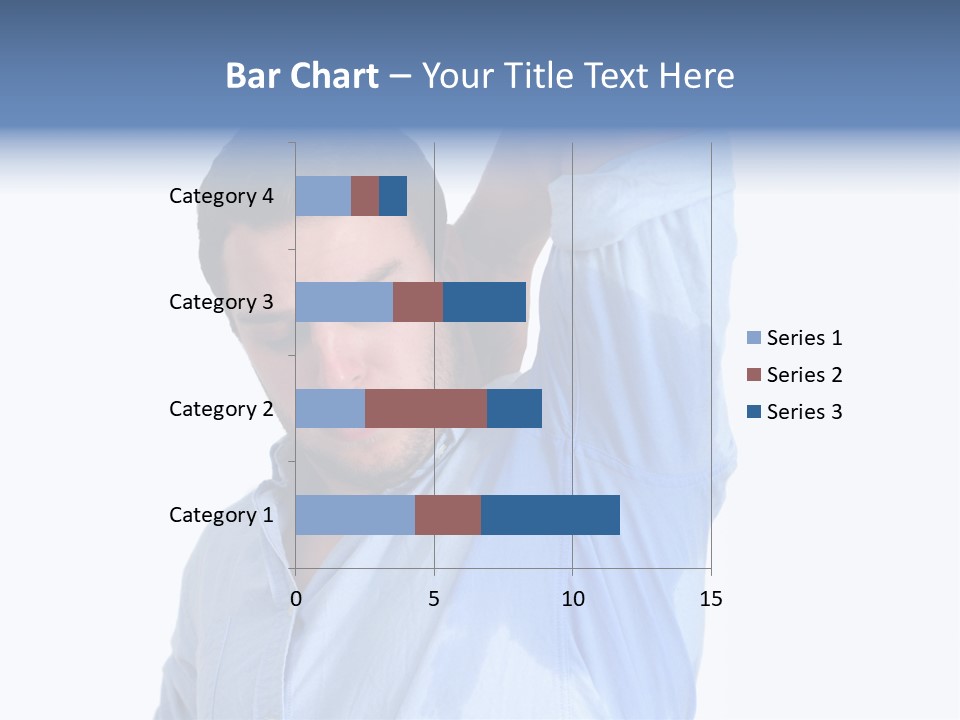 Humor Hyperhidrosis People PowerPoint Template