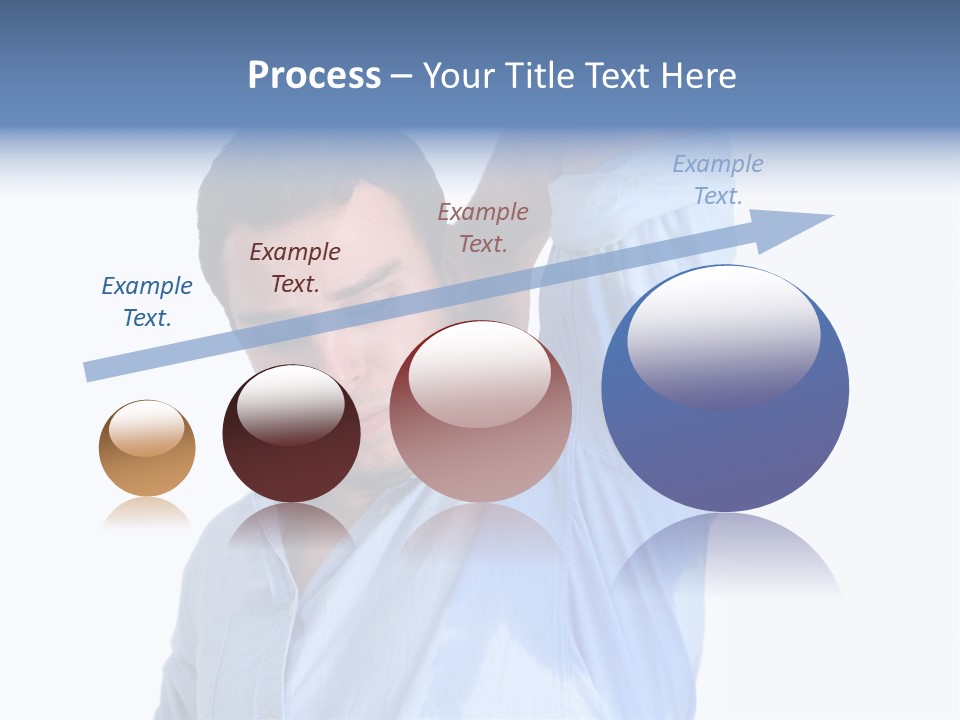 Humor Hyperhidrosis People PowerPoint Template