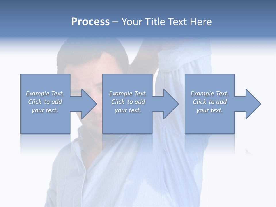 Humor Hyperhidrosis People PowerPoint Template