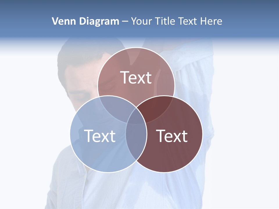 Humor Hyperhidrosis People PowerPoint Template