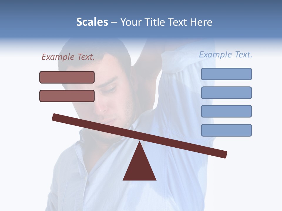 Humor Hyperhidrosis People PowerPoint Template