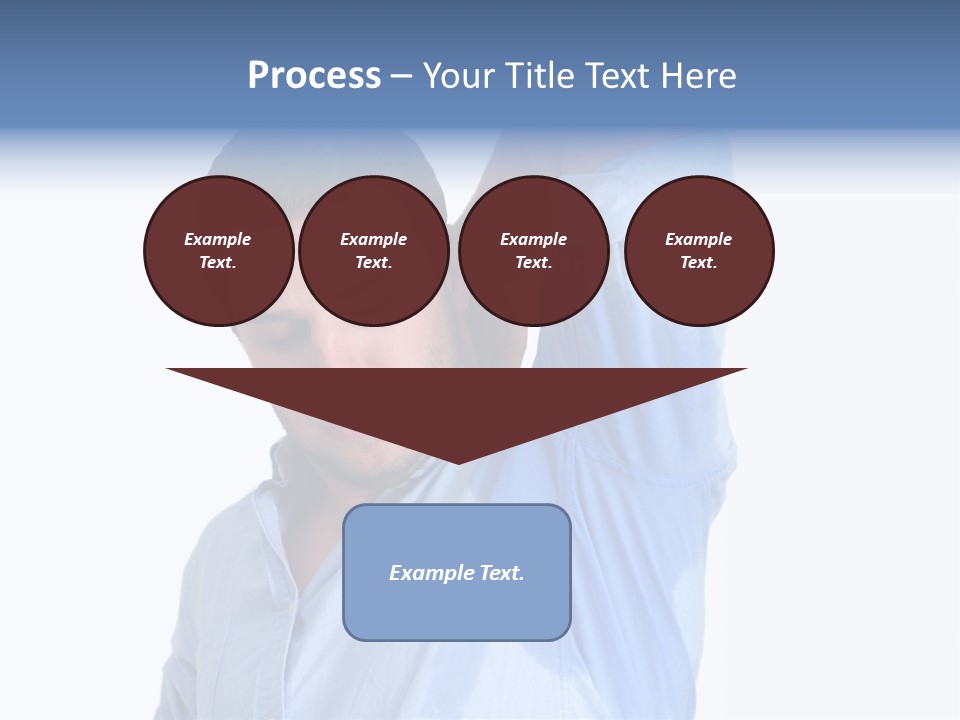 Humor Hyperhidrosis People PowerPoint Template