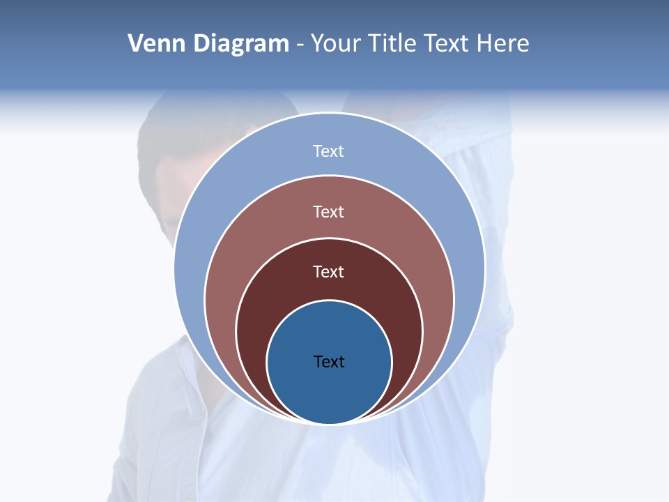 Humor Hyperhidrosis People PowerPoint Template