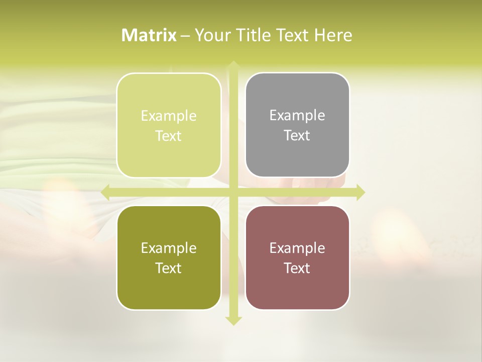 Young Hinduism Yoga PowerPoint Template