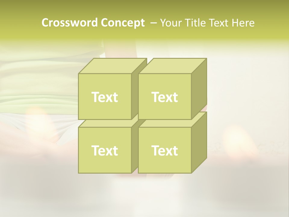 Young Hinduism Yoga PowerPoint Template