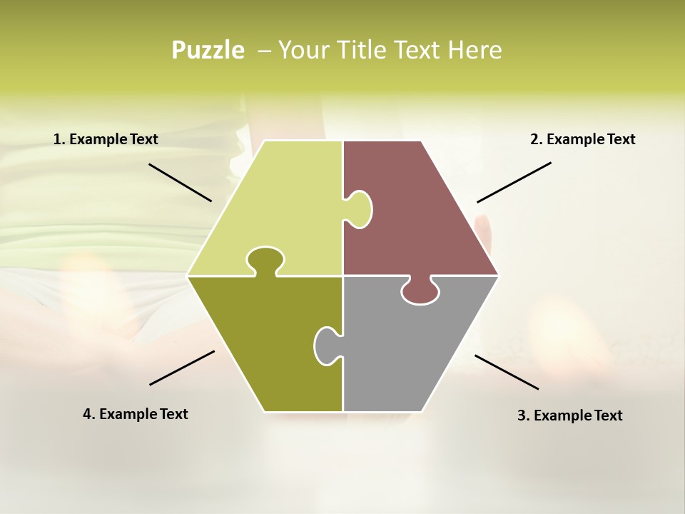 Young Hinduism Yoga PowerPoint Template