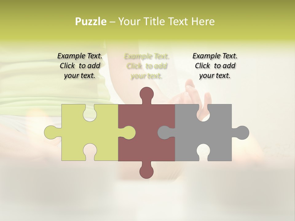 Young Hinduism Yoga PowerPoint Template