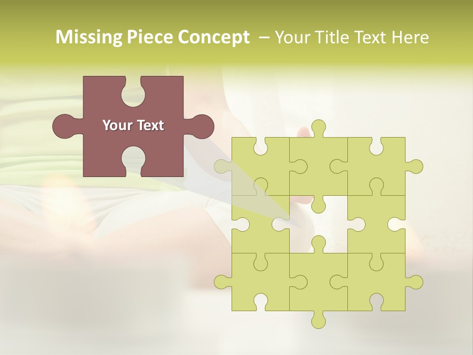 Young Hinduism Yoga PowerPoint Template