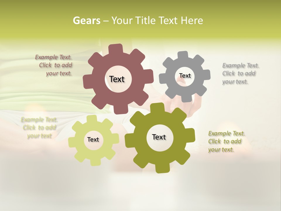 Young Hinduism Yoga PowerPoint Template