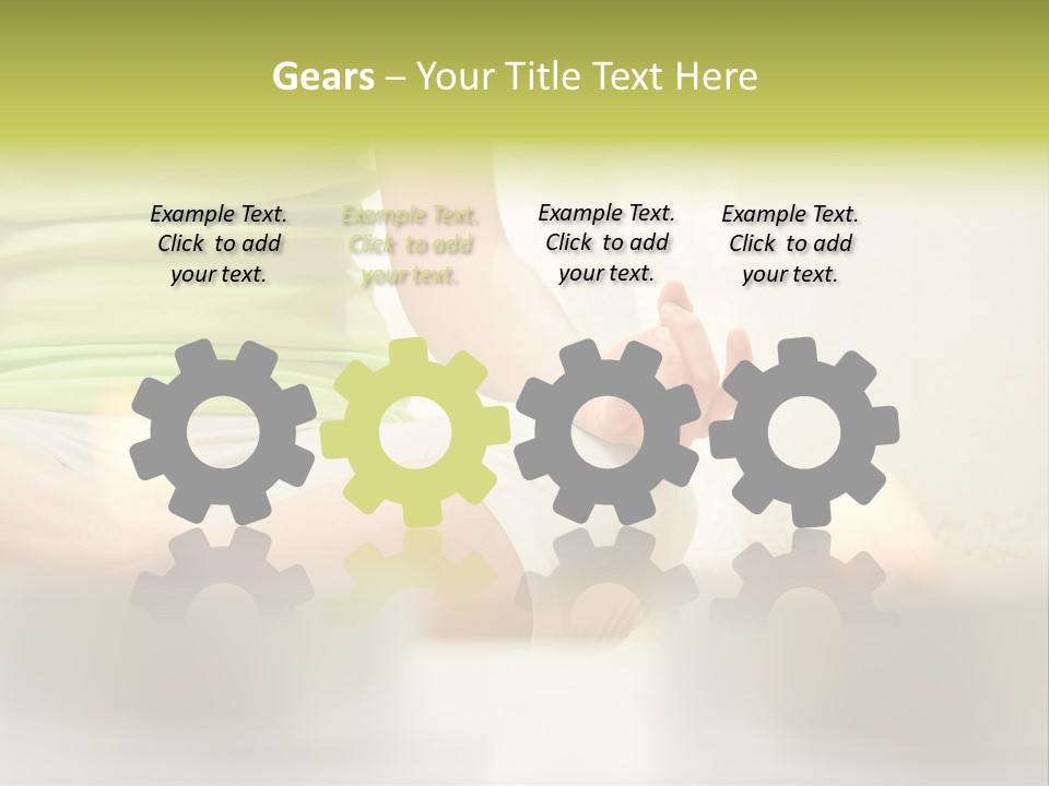 Young Hinduism Yoga PowerPoint Template