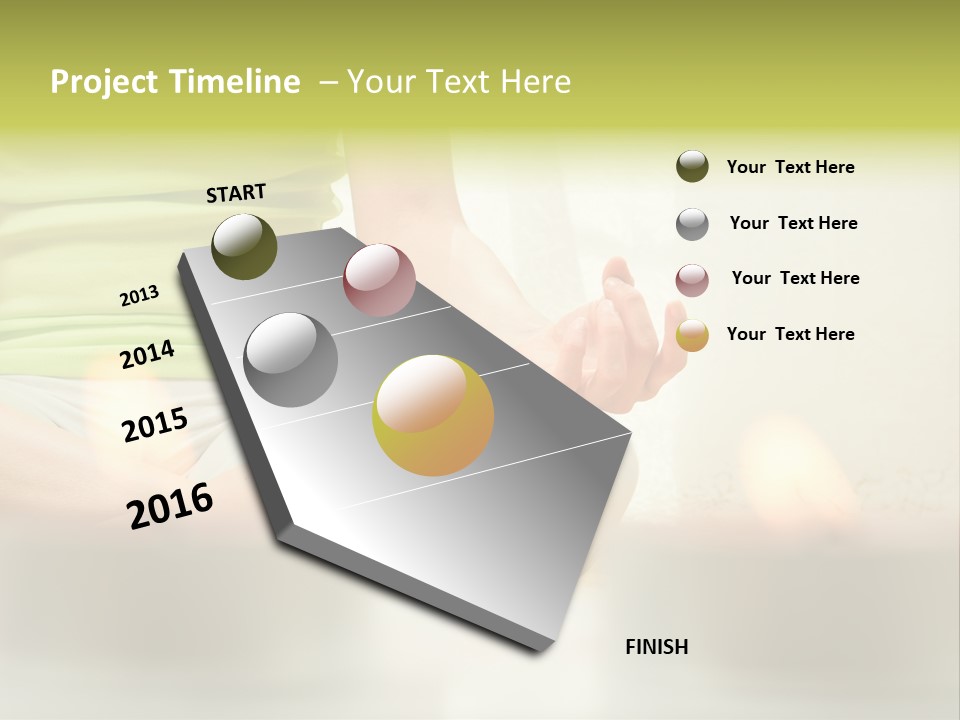 Young Hinduism Yoga PowerPoint Template