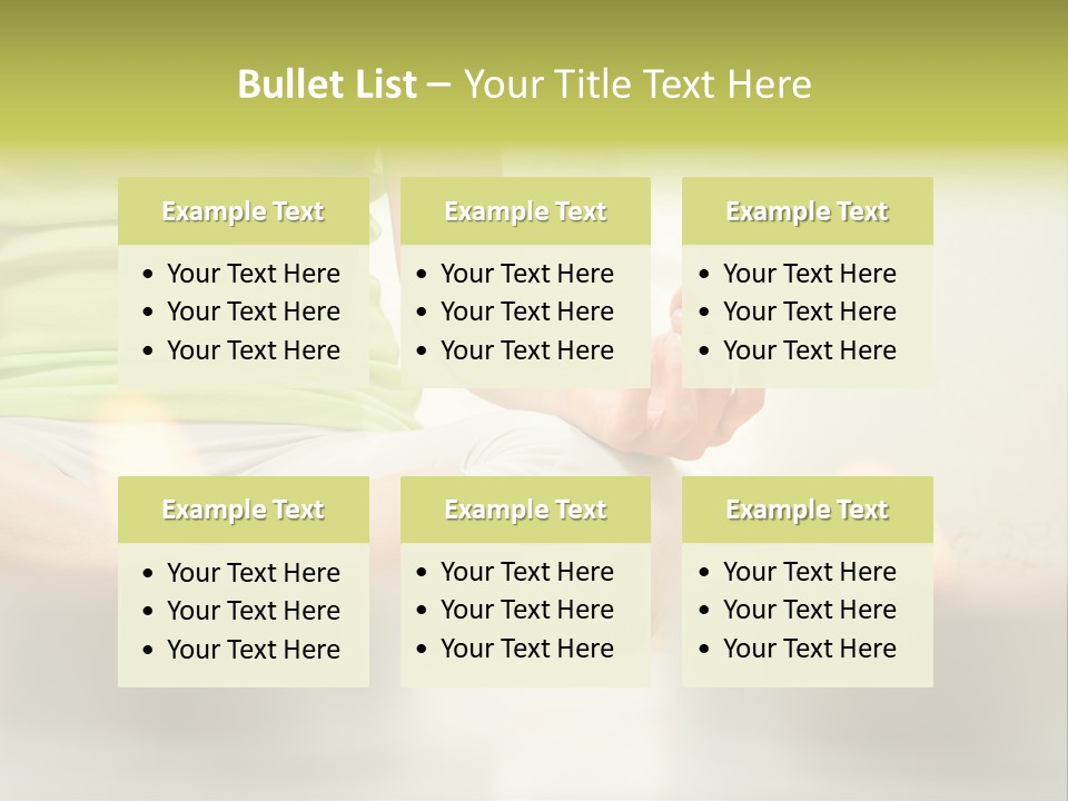 Young Hinduism Yoga PowerPoint Template