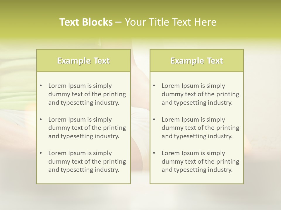 Young Hinduism Yoga PowerPoint Template