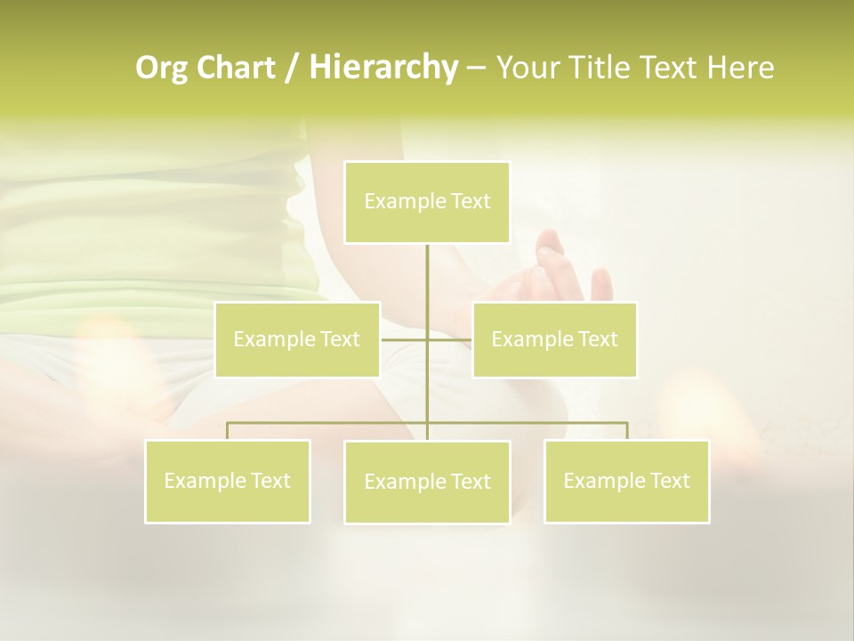 Young Hinduism Yoga PowerPoint Template