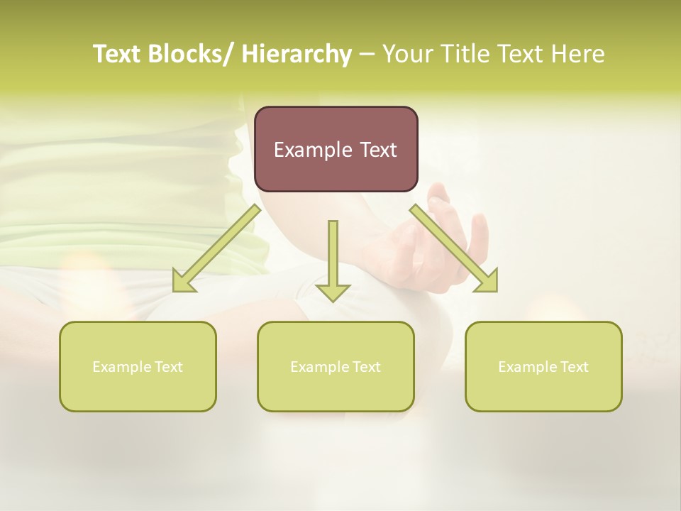 Young Hinduism Yoga PowerPoint Template