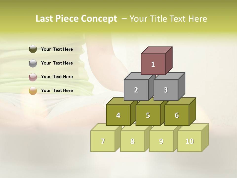 Young Hinduism Yoga PowerPoint Template