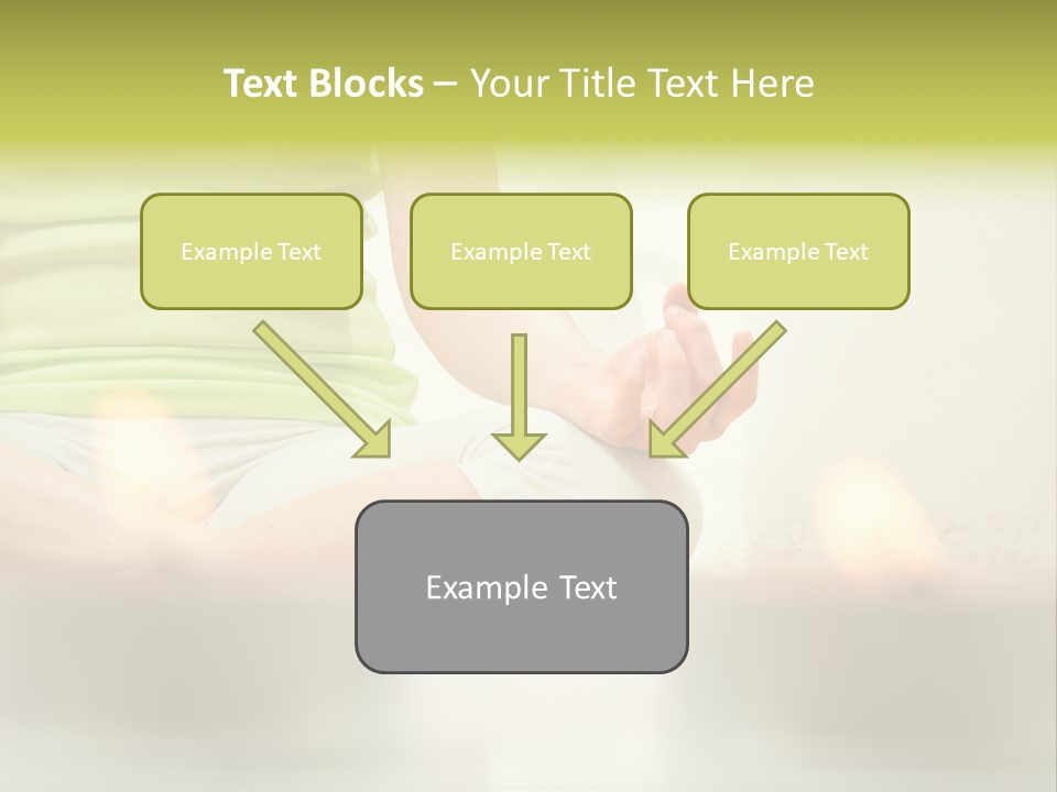 Young Hinduism Yoga PowerPoint Template