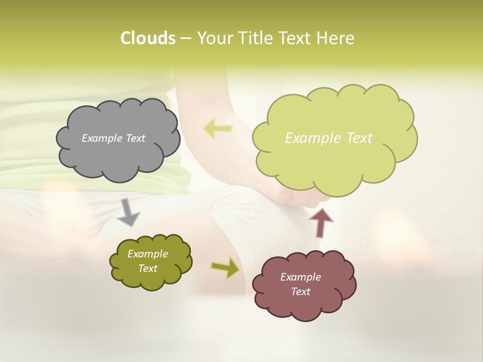Young Hinduism Yoga PowerPoint Template