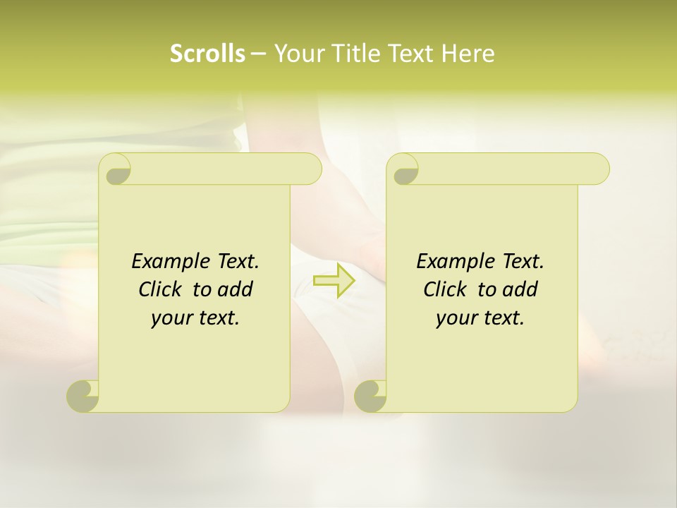 Young Hinduism Yoga PowerPoint Template