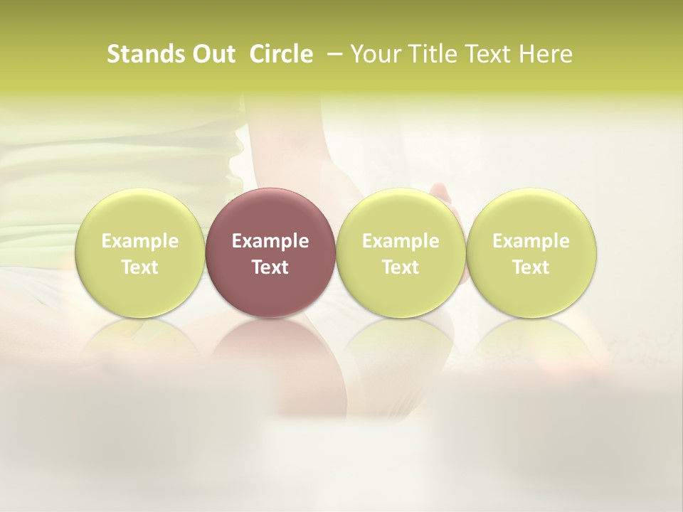 Young Hinduism Yoga PowerPoint Template