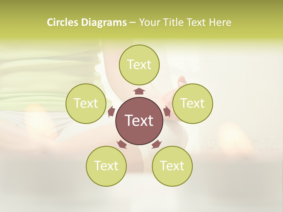 Young Hinduism Yoga PowerPoint Template