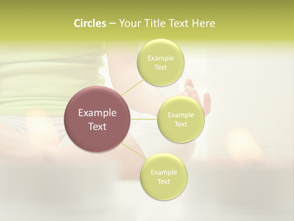 Young Hinduism Yoga PowerPoint Template